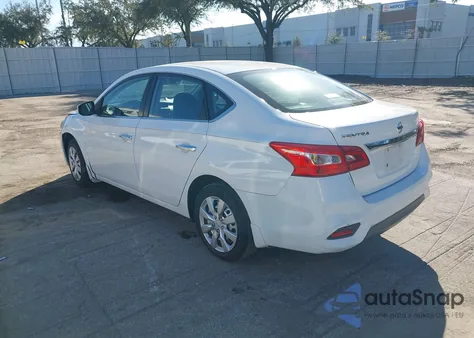 2017 Nissan Sentra S из США, поврежденный, VIN 3N1AB7AP0HY284012